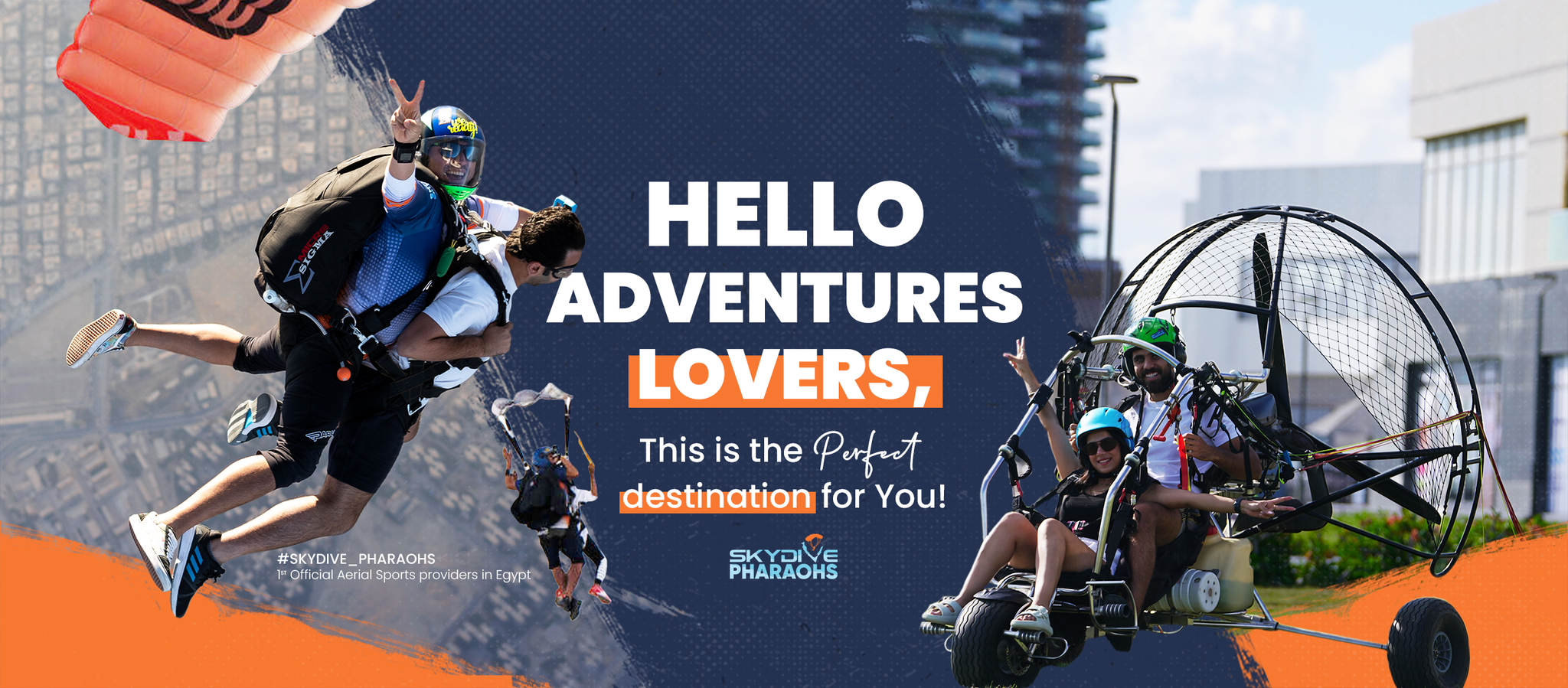 Skydive Pharaohs | SHARM ELSHEIKH BOOGIE